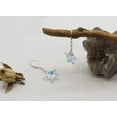 thumbnail image 2 of LTC Designs Austrian Crystal Aurora Borealis Star Drop Lever-back Earrings, 2 of 7