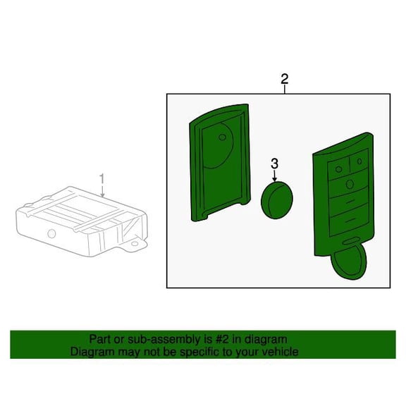GM 25943676 Transmitter Asm-R/Con Dr Lk & Theft Dtrnt