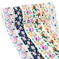 thumbnail image 4 of New Designs 50 Yards Flower Pattern Printed Grosgrain satin Ribbon DIY Hairs Accessories Jiayi, 4 of 7