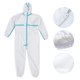 thumbnail image 3 of Traje de protección Mono con capucha para exteriores Ropa de seguridad desechable para taller de laboratorio (3XL), 3 of 14