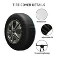 thumbnail image 4 of Kdxio Multicolor Glitter for Tire Cover Wheel Protectors Tyre Covers Weatherproof Wheel Covers Universal Fit for Trailer Rv SUV Truck Camper Travel Trailers 16 inch, 4 of 8