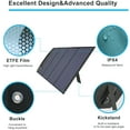 thumbnail image 3 of ITEHIL 100W Foldable Monocrystalline Solar Panel, 3 of 9