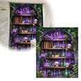 thumbnail image 1 of Fabric Shower Curtain Liner Polyester Reinforced Rustproof Halloween Design Water Resistant Machine Washable for Bathroom Tub Enclosure, 1 of 4