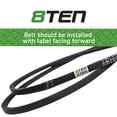 thumbnail image 3 of 8TEN Deck Belt for Husqvarna AYP 405143 532405143 46 inch 810-CBL2362T, 3 of 4