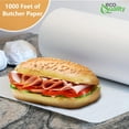 thumbnail image 5 of [7 PACK] MG15 White Butcher Food Paper Roll 15-Inch - Roll for Butcher, Freezer Paper, Food Service, Meat Paper, Freezer Roll by EcoQuality, 5 of 6