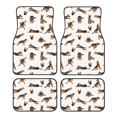 thumbnail image 1 of Fotbe German Shepherd Dog Juego de 4 Tapetes para Auto con Estampado – Alfombrillas de Goma Reforzada, Diseño Antideslizante, Protección para Todo el Año – Vehículos, Autos, Camionetas y SUVs, 1 of 7