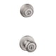 thumbnail image 3 of Perilla de entrada de níquel satinado Kwikset Tylo para cerradura de puerta con cerrojo, 3 of 4