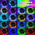 thumbnail image 2 of Luces solares en cadena Hozplex 18 colores 150 LED impermeables, 2 of 8