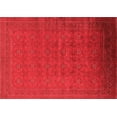 thumbnail image 1 of Ahgly Company Indoor Rectangle Oriental Red Industrial Area Rugs, 4' x 6', 1 of 4