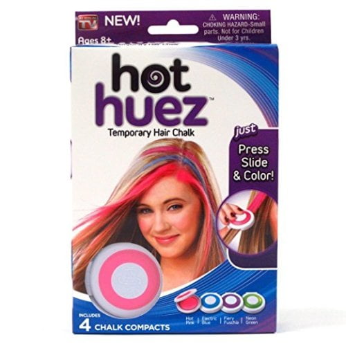 Hot Huez Temporary Hair Chalk 4 Ct Walmart Com