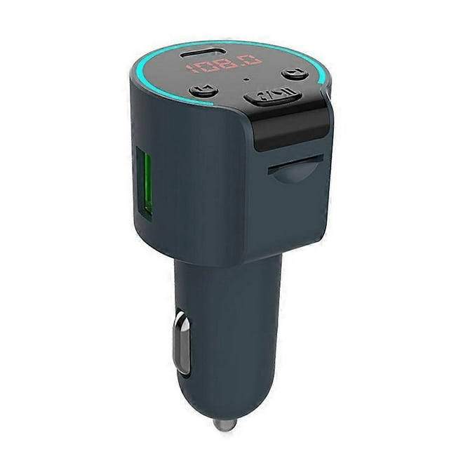 Bluetooth-compatible Car MP3 Player Handfree Call Noise Canceling Car Charger_Perfect Gift