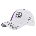 thumbnail image 1 of Casquette Décontractée Régulière pour Hommes et Femmes, Lettres Rétro Rétro Colorées, Style Rue, Casquette de Baseball, Casquettes de Baseball, Chapeaux pour Hommes, Bleu, 1 of 3
