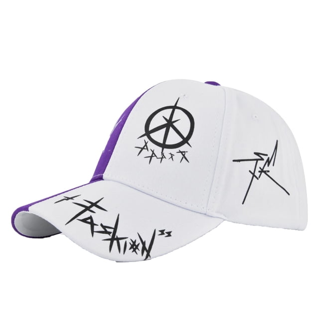Casquette Décontractée Régulière pour Hommes et Femmes, Lettres Rétro Rétro Colorées, Style Rue, Casquette de Baseball, Casquettes de Baseball, Chapeaux pour Hommes, Bleu