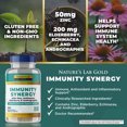 thumbnail image 4 of Nature's Lab Gold Immunity Synergy - 100 Capsules, 4 of 6