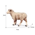 thumbnail image 1 of Realistic Poultry Animals Simulation Goat Alpaca Lamb Antelope Ranch Poultry Model PVC Action Figure Figurines Education Kid Toy, 1 of 7