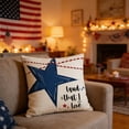 thumbnail image 4 of Independence Day Pillow Covers Striped Print Seat Cushions For Indoor Holiday Decor, 4 of 6