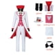 thumbnail image 2 of Hazbin Lucifer Morningstar, disfraz de Hotel, peluca, botas de caña, ropa de utilería de Anime, fiesta de Halloween, traje de diablo Hazubin, 2 of 2