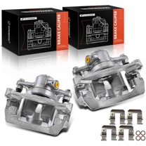 A-Premium Rear Wheel Disc Brake Calipers with Bracket & Clip Compatible with Subaru Crosstrek 2016-2018 Forester 2014-2018 Impreza 2012-2018 XV Crosstrek 2013-2015 Left and Right 2-PC