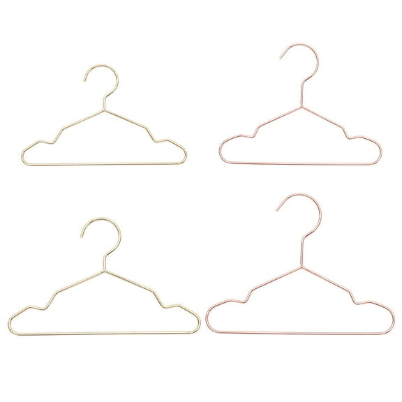 Masteelf 4pcs Pet Apparel Hangers Dog Clothing Hanging Rack Dog Cat Cloth Hangers