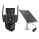 thumbnail image 5 of Cámaras De Seguridad Solares 4K, Cámara WiFi De Doble Lente Resistente Al Agua IP55 De Alta Definición Con Micrófono Para El Hogar, 5 of 7