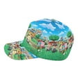 thumbnail image 4 of Animal Crossing Gorra de Béisbol para Hombres, Mujeres y Niños, Gorra Clásica de Visera Plana, Gorra Hip Hop Trucker, Snapback Ajustable, 4 of 5