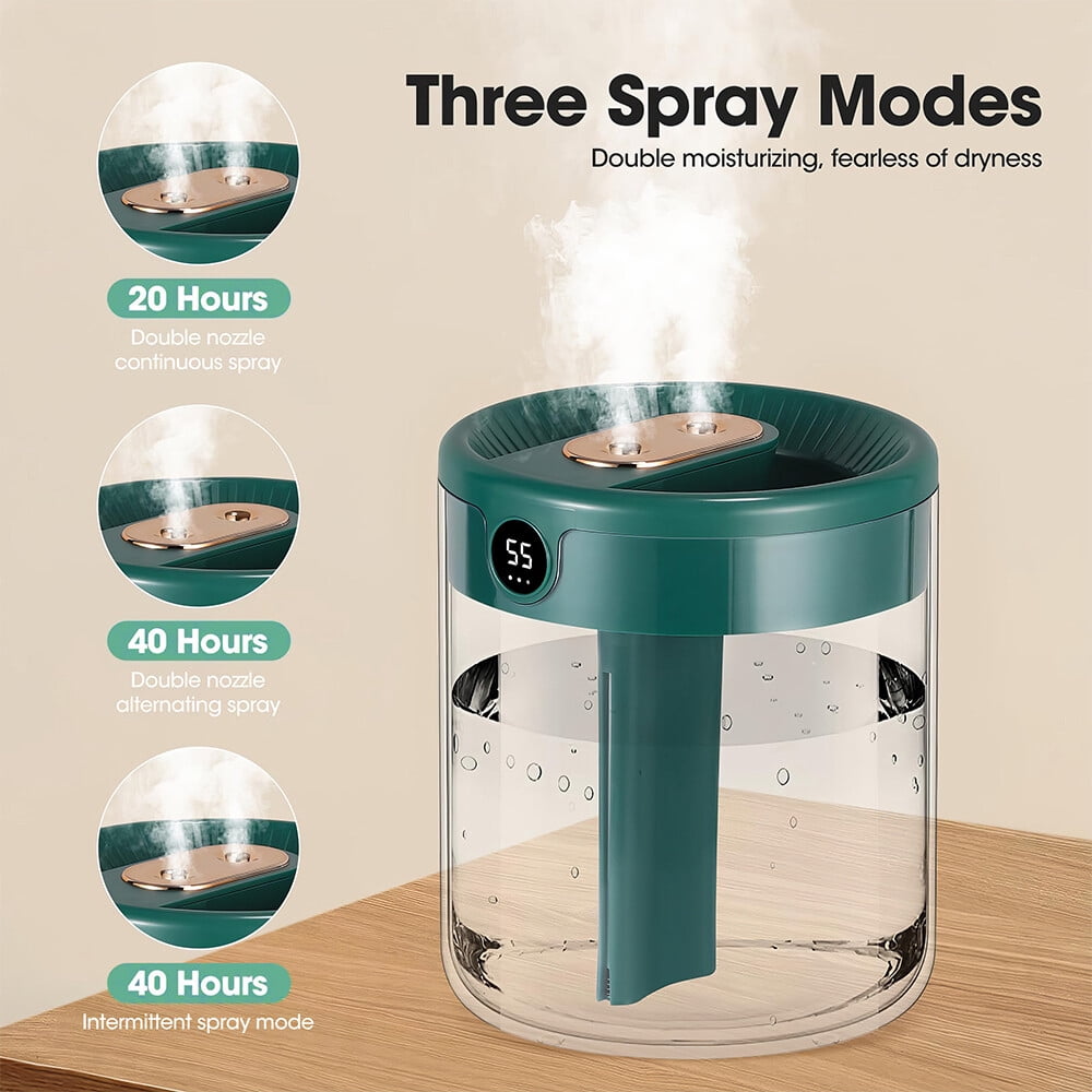 Humidifier Plant Humidifier Ultra-quiet with Humidity Indicator 2000ml
