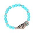 thumbnail image 1 of Joyas de Colgante de Búho Turquesa para hombres y mujeres Sunnimix Pulsera de cuentas de piedras preciosas, 1 of 8