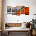 thumbnail image 3 of Elephant Stock Minneapolis Stone Arch Bridge Wall Art - Horizontal Multi Panel Canvas - 5 Pieceliving Room Wall Decor - Photography Places Multi Panel - Gray And Beige Decor - 49" x 24", 3 of 8