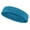 Bright Blue, variant on Couver Standard Size Unisex Head Sweatband fit for most Kids & Adult for all purpose 6 Pieces Pack, Blue