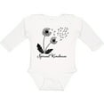 thumbnail image 3 of Inktastic Spread Kindness Dandelion Boys or Girls Long Sleeve Baby Bodysuit, 3 of 5