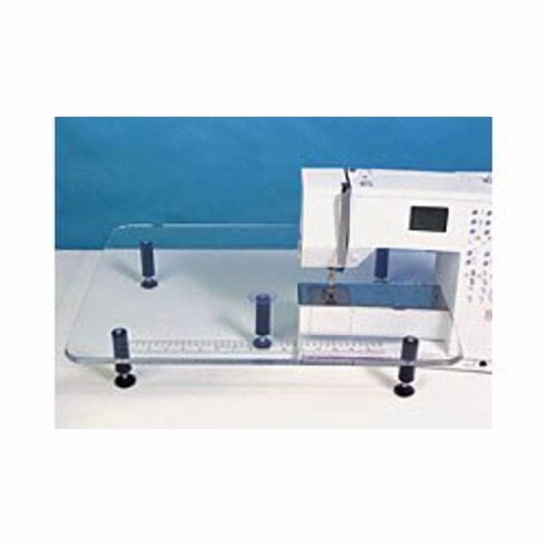 Sew Steady Portable Table with Ruler and Storage Clear