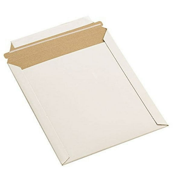 TheBoxery Flat Shipping Mailers - White 6x6'' 200/cs
