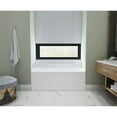 thumbnail image 2 of Aqua Eden VTAP603022L 60-Inch Acrylic Rectangular 3-Wall Alcove Tub with Anti Skid and Left Hand Drain Hole in Glossy White, 2 of 12