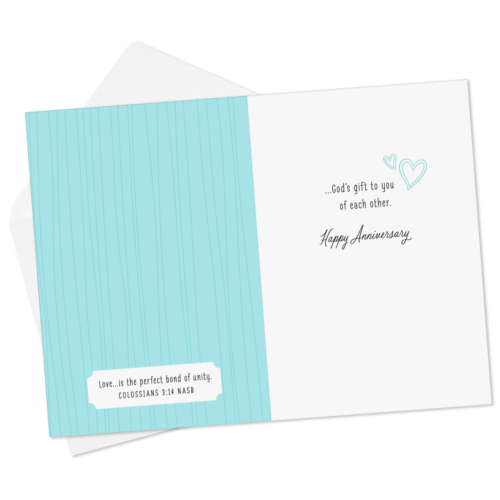 DaySpring Religious Anniversary Card for Couple (God's Gift of Each Other)