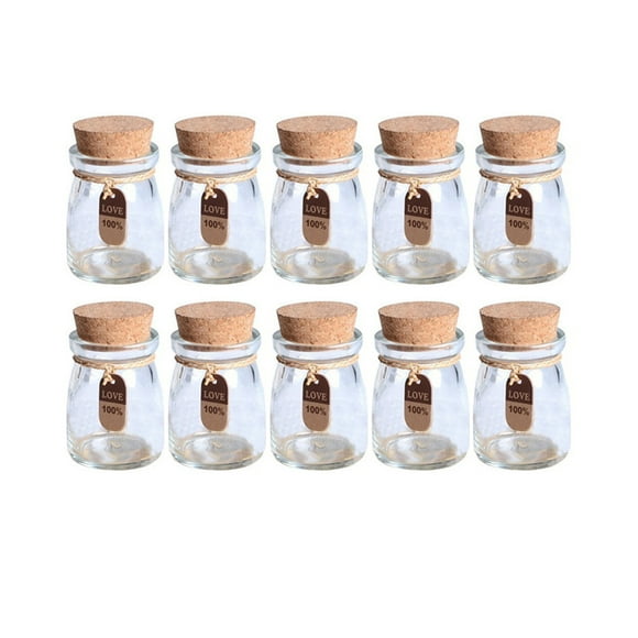 Cork Lid Jars