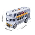 thumbnail image 3 of 3 Mode Toy​​ Double-Decker Bus Toy Model Gear Operation Sound Light Effects 3 Mode Key Control​ Realistic Design​​, 3 of 6