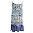 thumbnail image 3 of Womens Boho Printed Dress Summer Sleeveless Spaghetti Strap Beach Mini Dress, 3 of 3