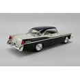 thumbnail image 2 of 1956 Chrysler New Yorker St. Regis, Cloud White and Raven Black - Acme A1809006 - 1/18 scale Diecast Model Toy Car, 2 of 8