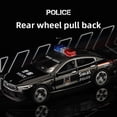 thumbnail image 2 of Coche de policía de aleación para niños, juguete para niños, modelo de decoración, apertura de seis puertas, 110, simulación de coche de policía, vehículo no controlado por Radio, 2 of 5