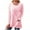 Pink, variant on XFLWAM Womens Casual Tunic Tops with Pockets Loose Sweatshirts Long Sleeve Shirts Gray XXL