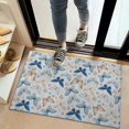 thumbnail image 2 of White Butterfly Flower Pattern Door Rugs,Washable Non Slip Door Mats Indoor,Decorative Door Mats,Entry Mat Indoor for Entrance,Bedroom,Kitchen,Bathroom,20"x32", 2 of 6