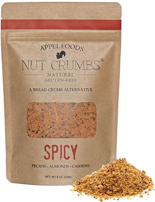 Appel Foods Keto Nut Crumbs, Spicy ,8 oz