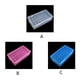 thumbnail image 5 of Bewildely Caja de almacenamiento de hilo de coser PP, portátil, Rectangular, 42 carretes, resistente al agua, estuche para lanas, contenedor, Juguetes de construcción Azul, 5 of 6