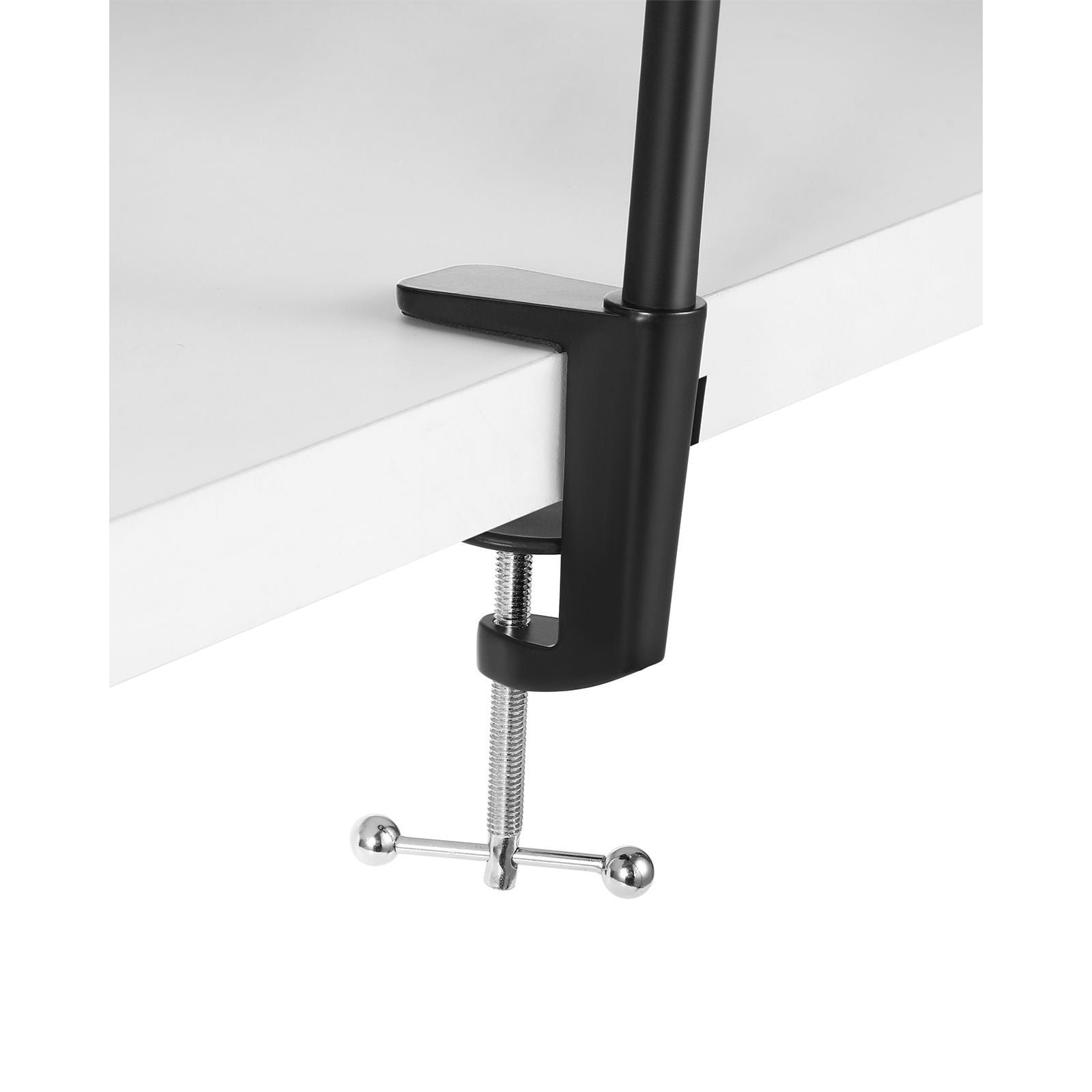 Dranite 2 Head Clamp-On LED Desk Lamp, 360° Adjustable Gooseneck for Study & Workspace
