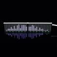 thumbnail image 2 of 30-Segment White Spectrum Display LED Voice-Controlled Music Spectrum Display Sound-Pickup Atmosphere Light,1x Atmospheric Rhythm Light Module,Black, 2 of 8