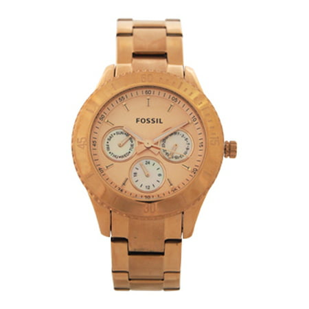 ES2859P Stella Multifunction Rose-Tone Stainless Steel Watch - 1 Pc Watch