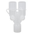 thumbnail image 1 of Oxygen Tubing Adapter, Tubing Connector Reusable 15mm To 22mm  for Breathing Machine, 1 of 8
