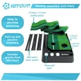thumbnail image 2 of Putting Green Golf Mat w/ Putting Mat Return & Golf Balls Putting Aid, 2 of 2