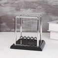thumbnail image 2 of Newton Cradle Balance Balls, con Base de movimiento perpetuo, juguete de descompresión inteligente para decoración de escritorio de oficina en casa, medio número, 2 of 5