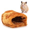thumbnail image 1 of Small Pet Cotton Sleeping Nest Bed for Squirrel Hamster Sugar Glider Mink Flying Squirrel GrayM, 1 of 2